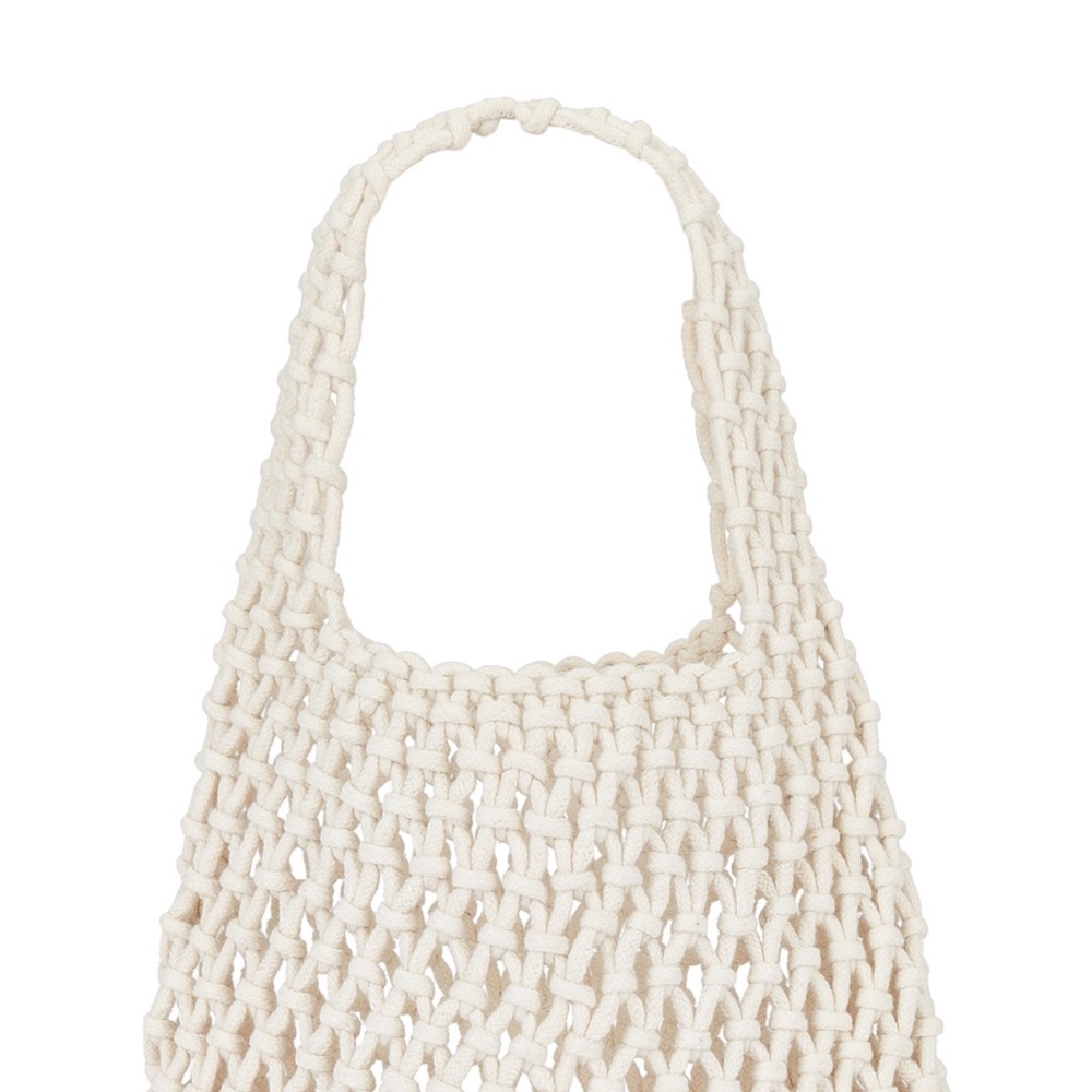 8 Other Reasons Cream Mini Woven Bag